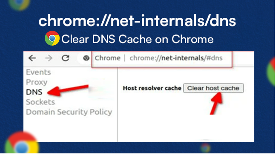 Steps to Flush the DNS Cache (For Chrome)